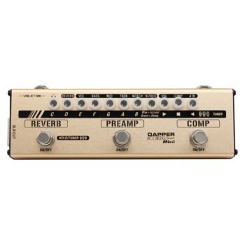 Pedal Multiefectos en Tira Dapper Acoustic Mini ”MES-4” | Valeton