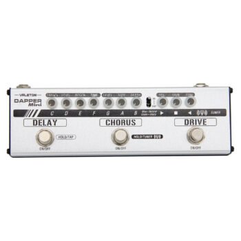 Pedal Multiefectos en Tira Dapper Mini ”MES-1” | Valeton