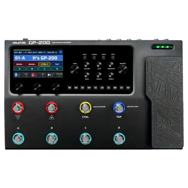 Pedalera Multiefectos ”GP-200” | Valeton
