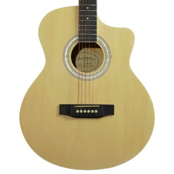 Guitarra Acústica con Cuerdas de Metal ”AG39C” | Memphis