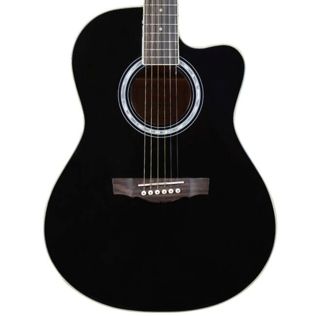 Guitarra Acústica con Cuerdas de Metal ”SAC-20” | Clevan