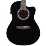 Guitarra Electroacústica con Cuerdas de Metal ”SAC-20E” | Clevan