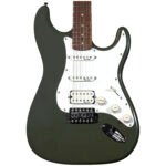 Guitarra Eléctrica Tipo Stratocaster Green Silver ”RF-20” | Rockstar