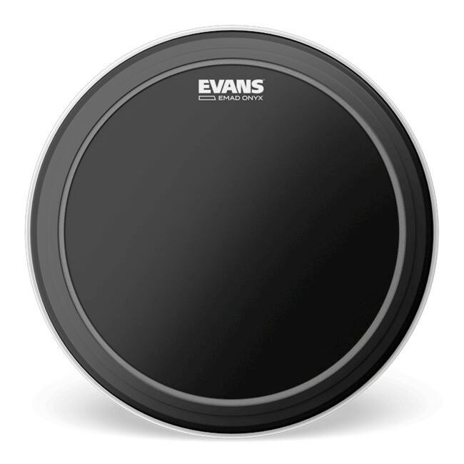 Parche EMAD Onyx de 24” para Bombo ”BD24EMADONX” | Evans
