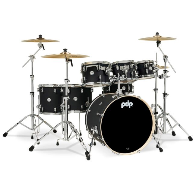 Batería Concept Maple de 7 Piezas ”PDCM2217BK” | PDP