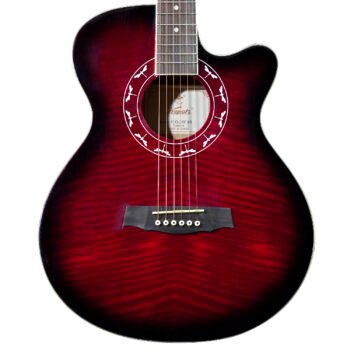 Guitarra Acústica con Cuerdas de Metal ”FLO20C” | Kapok