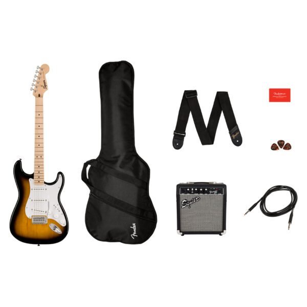 0371720803 Paquete Squier Sonic Stratocaster Fender