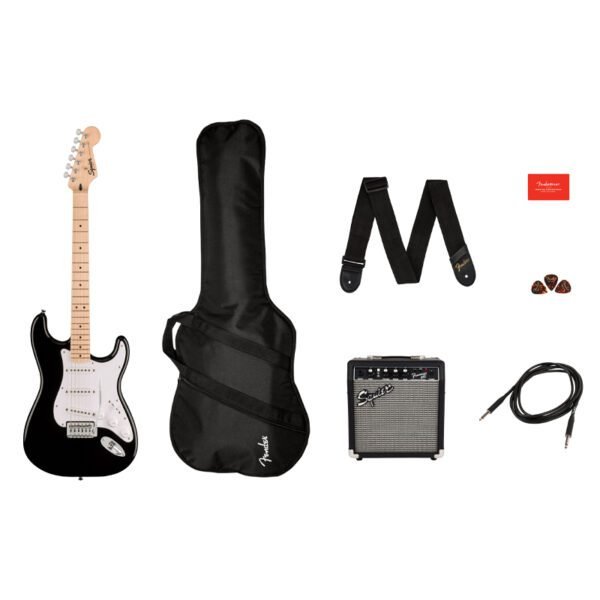 0371720806 Paquete Squier Sonic Stratocaster Fender