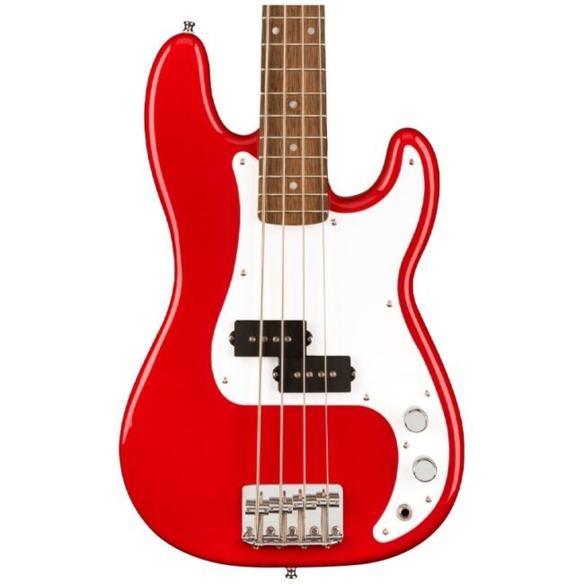 Squier Mini Precision Bass Rojo