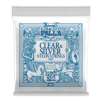 Cuerdas de Guitarra Acústica Clear & Silver ''2403'' | Ernie Ball