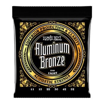 Cuerdas de Guitarra Acústica Aluminum Bronze ''2568'' | Ernie Ball