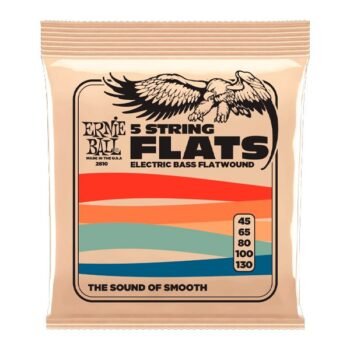 Cuerdas de Bajo Eléctrico Flats ''2810'' | Ernie Ball