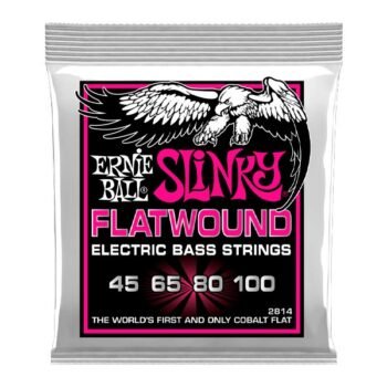Cuerdas de Bajo Eléctrico Slinky Flatwound ''2814'' | Ernie Ball