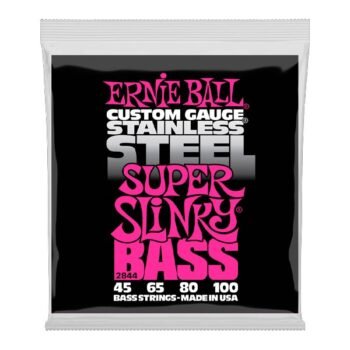 Cuerdas de Bajo Eléctrico Super Slinky Bass ''2844'' | Ernie Ball