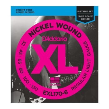 Cuerdas para Bajo Eléctrico ''EXL170-6'' | Daddario
