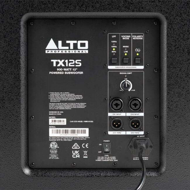 Alto professional TX12S