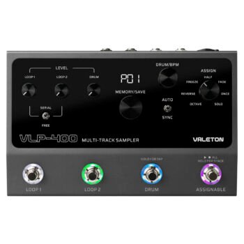 Pedal de Efecto Looper Multitrack Sampler ”VLP-400” | Valeton