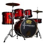 Batería Acústica de 5 Piezas ''XTRA605D-K RW'' | Standford