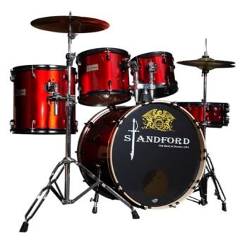 Batería Acústica de 5 Piezas ''XTRA605D-K RW'' | Standford