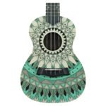 Ukelele Concierto con Diseño ”UK24-BW” | Memphis