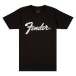 Camiseta Negra con Logo Fender Talla M | Fender