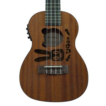 Ukelele Concierto de Conejito Electroacústico ”UK-24MK-003-EQ” | Memphis