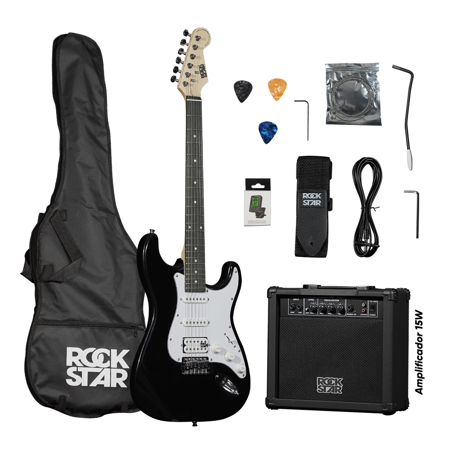 PACK ROCKSTAR 15W BLACK
