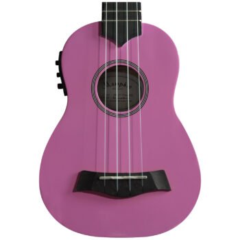 Ukelele Soprano Electroacústico Rosado ”UK21-PINK EQ” | Memphis