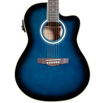 Guitarra Electroacústica con Cuerdas de Metal ”SAC-20E” | Clevan