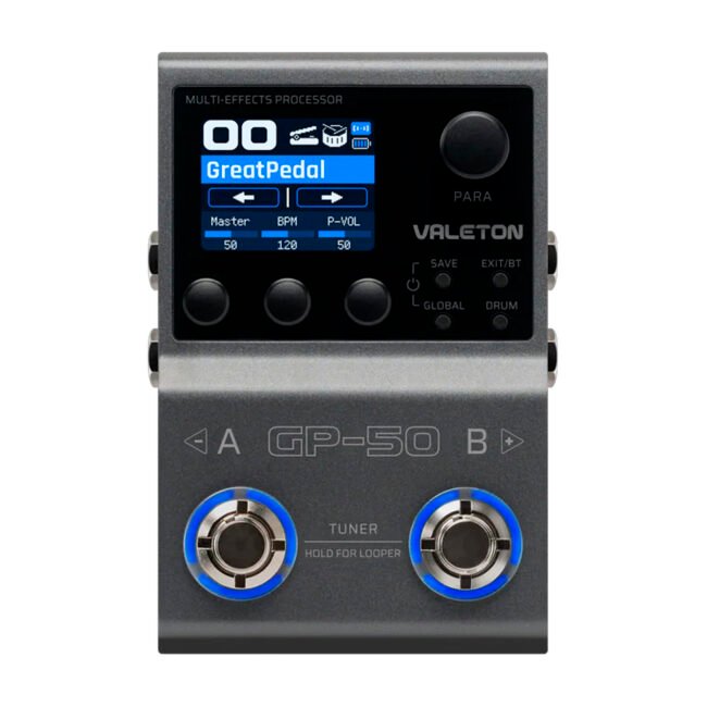 Pedalera Multiefectos ”GP-50” | Valeton