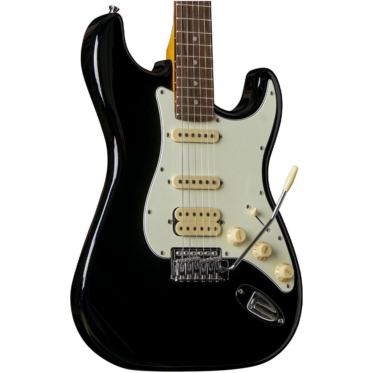 05134053 copia Guitarra Eléctrica Eko ST-350 Negra