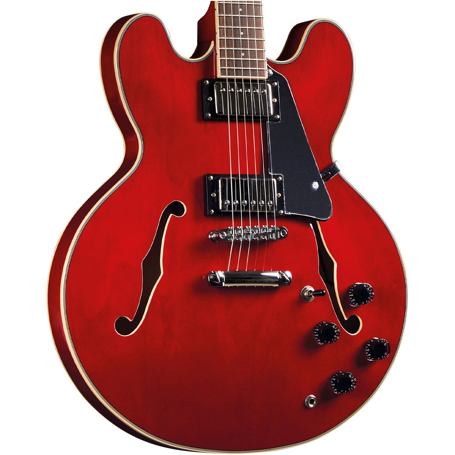 05134056 copia Guitarra Eléctrica Eko Fusion Cherry Red