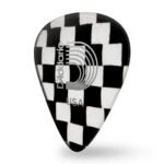 Púas D'Addario Clásicas de Celuloide Ajedrez