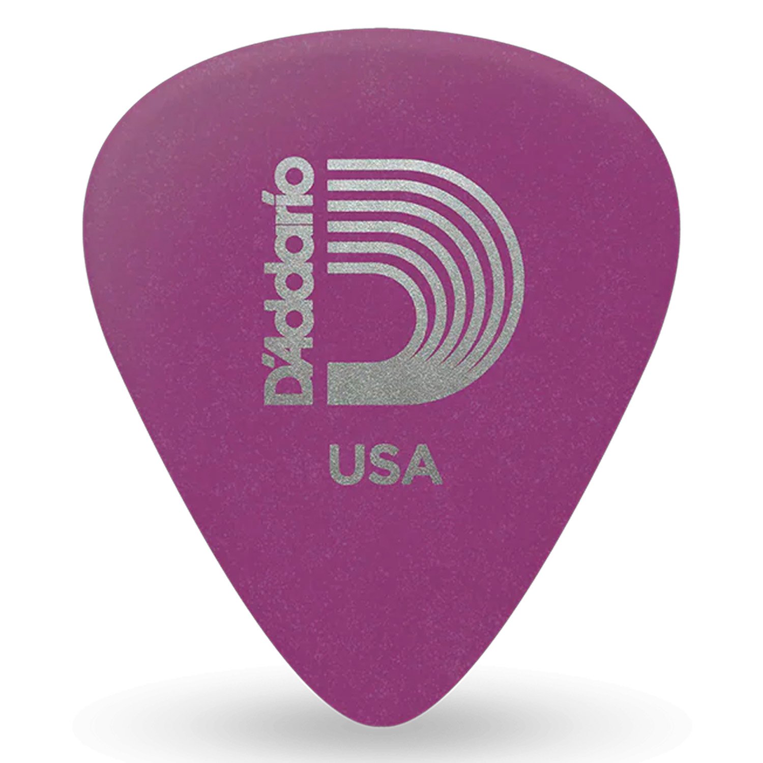 1DPR6-100 Púas D'Addario Duralin Standard Moradas Paquete de 100