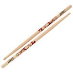 Baquetas Zildjian Dave Grohl 5B Punta de Madera ZASDG