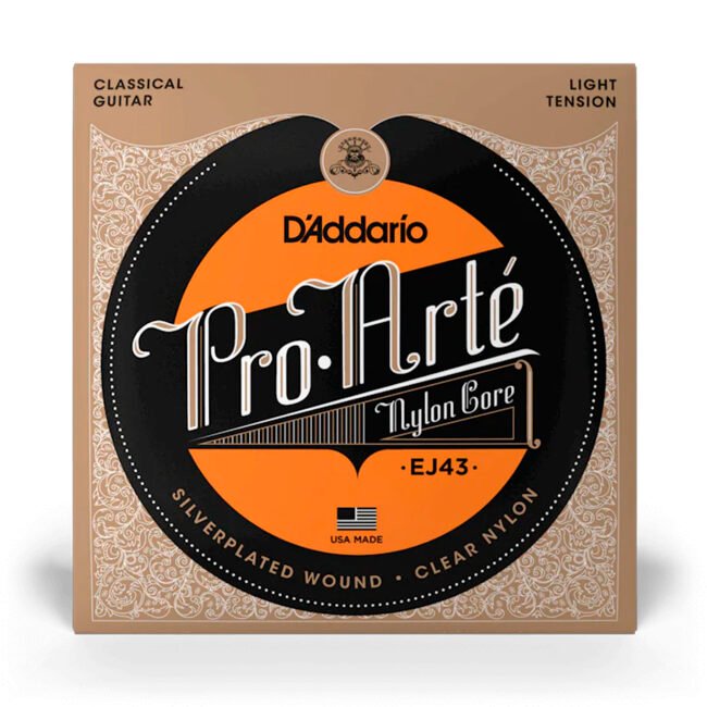 Cuerdas para Guitarra Clásica D'Addario Pro-Arté Nylon EJ43