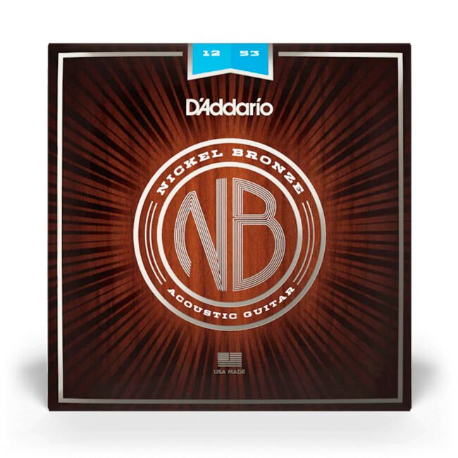 Cuerdas para Guitarra Acústica D'Addario Nickel Bronze NB1253