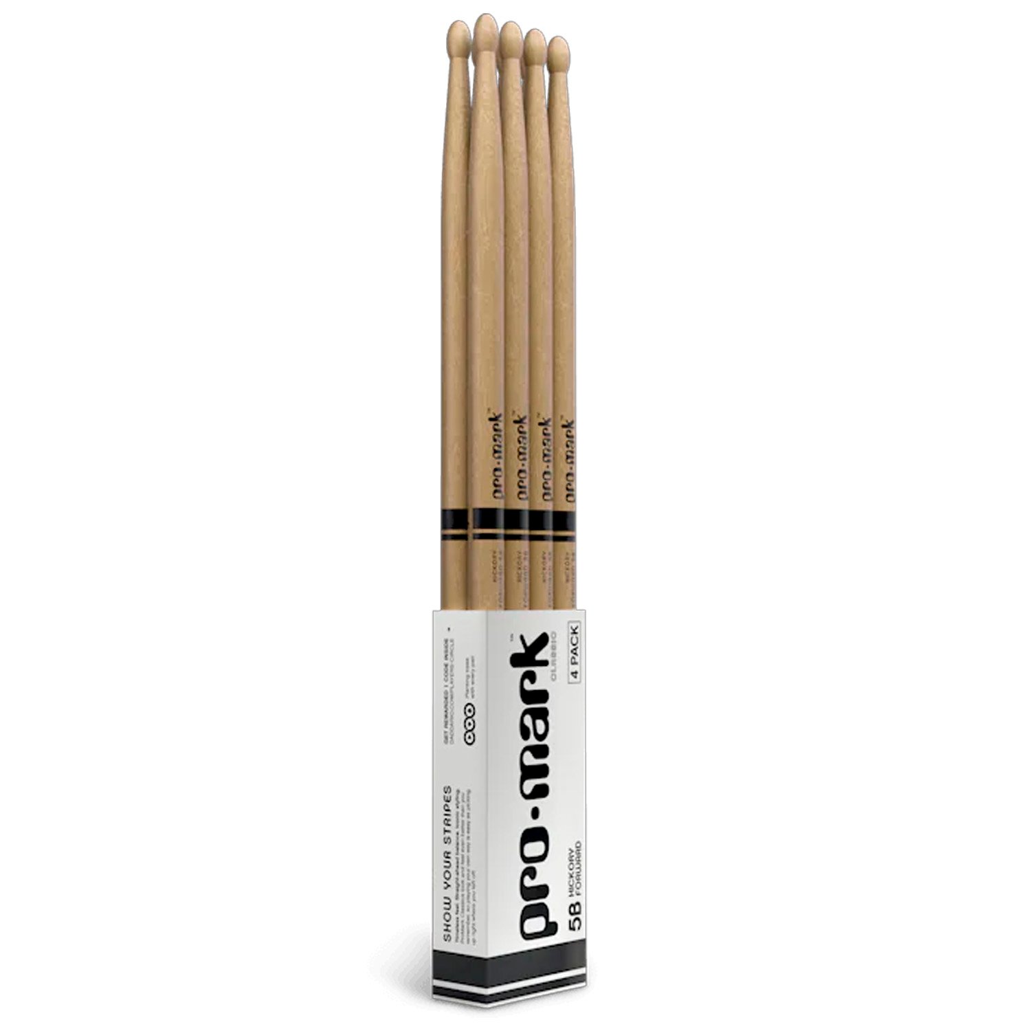 TX5BW-4P_-1 Paquete de 4 Baquetas Promark Classic