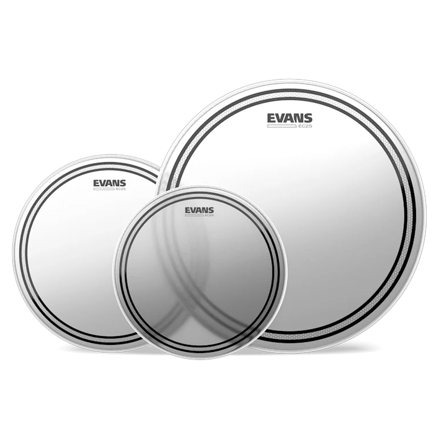 ETP-EC2SCTD-R-2 Pack Parches Evans EC2S Frosted Rock ETP-EC2SCTD-R