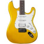 Guitarra Eléctrica Tipo Stratocaster Dorado ”RF-20” | Rockstar
