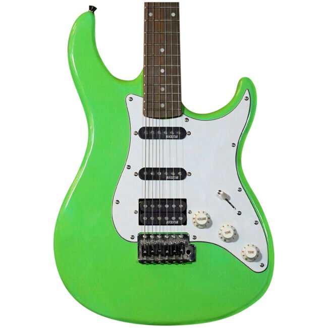 Guitarra Eléctrica Tipo Stratocaster Verde ”RF-20” | Rockstar