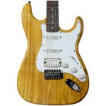 Guitarra Eléctrica Tipo Stratocaster Natural ”RF-20” | Rockstar