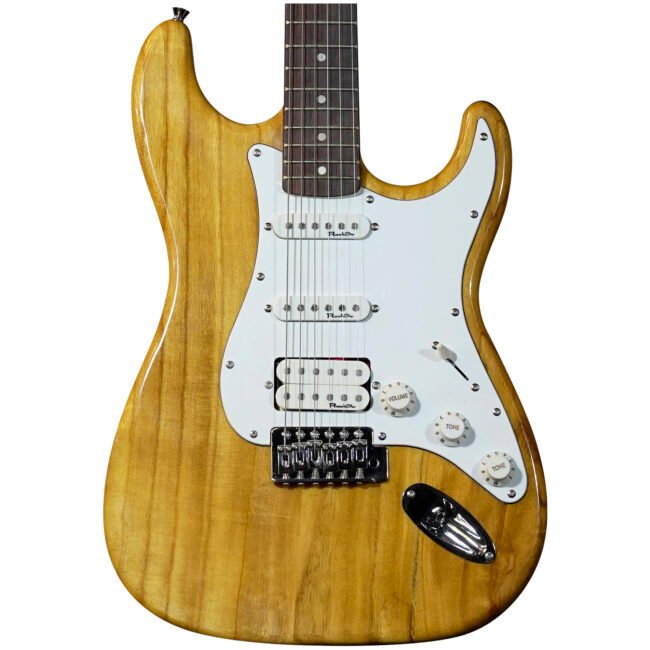 Guitarra Eléctrica Tipo Stratocaster Natural ”RF-20” | Rockstar