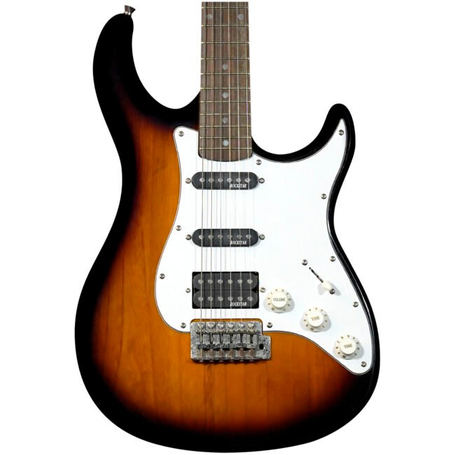 Guitarra Eléctrica Tipo Stratocaster Sunburst ”RF-20” | Rockstar