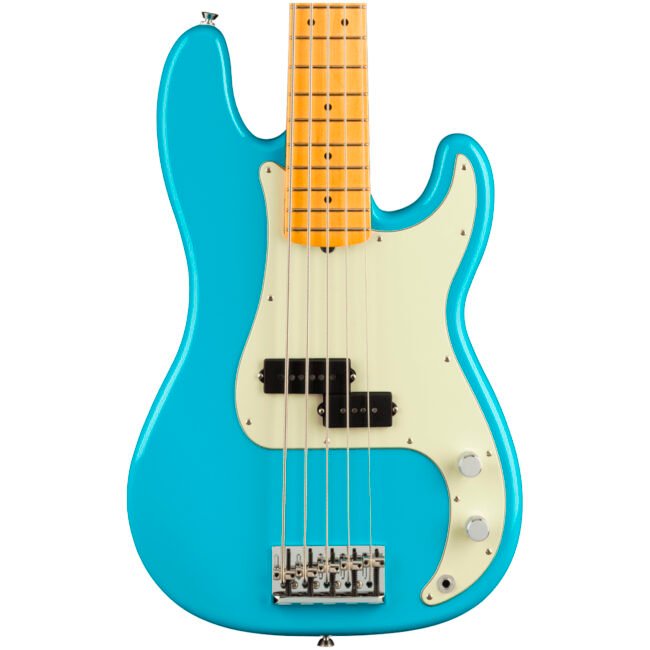 Bajo Eléctrico de 5 Cuerdas Precision Bass V American Professional II Miami Blue | Fender